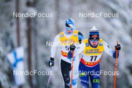 27.11.2021, Ruka, Finland (FIN): Arsi Ruuskanen (FIN) - FIS world cup cross-country, 15km men, Ruka (FIN). www.nordicfocus.com. © Thibaut/NordicFocus. Every downloaded picture is fee-liable.