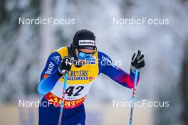 27.11.2021, Ruka, Finland (FIN): Dario Cologna (SUI) - FIS world cup cross-country, 15km men, Ruka (FIN). www.nordicfocus.com. © Thibaut/NordicFocus. Every downloaded picture is fee-liable.