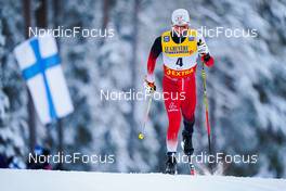 27.11.2021, Ruka, Finland (FIN): Mika Vermeulen (AUT) - FIS world cup cross-country, 15km men, Ruka (FIN). www.nordicfocus.com. © Thibaut/NordicFocus. Every downloaded picture is fee-liable.