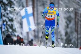 27.11.2021, Ruka, Finland (FIN): Yevgeniy Velichko (KAZ) - FIS world cup cross-country, 15km men, Ruka (FIN). www.nordicfocus.com. © Thibaut/NordicFocus. Every downloaded picture is fee-liable.