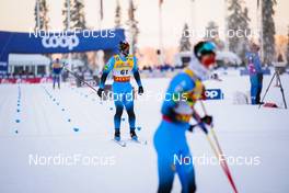 27.11.2021, Ruka, Finland (FIN): Richard Jouve (FRA) - FIS world cup cross-country, 15km men, Ruka (FIN). www.nordicfocus.com. © Thibaut/NordicFocus. Every downloaded picture is fee-liable.