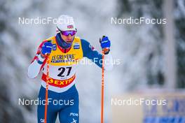 27.11.2021, Ruka, Finland (FIN): Andrew Young (GBR) - FIS world cup cross-country, 15km men, Ruka (FIN). www.nordicfocus.com. © Thibaut/NordicFocus. Every downloaded picture is fee-liable.