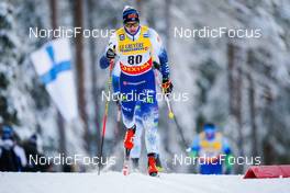 27.11.2021, Ruka, Finland (FIN): Ville Ahonen (FIN) - FIS world cup cross-country, 15km men, Ruka (FIN). www.nordicfocus.com. © Thibaut/NordicFocus. Every downloaded picture is fee-liable.