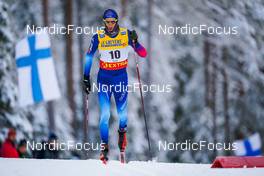 27.11.2021, Ruka, Finland (FIN): Candide Pralong (SUI) - FIS world cup cross-country, 15km men, Ruka (FIN). www.nordicfocus.com. © Thibaut/NordicFocus. Every downloaded picture is fee-liable.