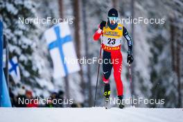 27.11.2021, Ruka, Finland (FIN): Naoto Baba (JPN) - FIS world cup cross-country, 15km men, Ruka (FIN). www.nordicfocus.com. © Thibaut/NordicFocus. Every downloaded picture is fee-liable.