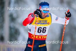 27.11.2021, Ruka, Finland (FIN): Emil Iversen (NOR) - FIS world cup cross-country, 15km men, Ruka (FIN). www.nordicfocus.com. © Thibaut/NordicFocus. Every downloaded picture is fee-liable.