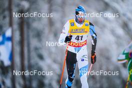 27.11.2021, Ruka, Finland (FIN): Alvar Johannes Alev (EST) - FIS world cup cross-country, 15km men, Ruka (FIN). www.nordicfocus.com. © Thibaut/NordicFocus. Every downloaded picture is fee-liable.