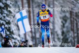 27.11.2021, Ruka, Finland (FIN): Beda Klee (SUI) - FIS world cup cross-country, 15km men, Ruka (FIN). www.nordicfocus.com. © Thibaut/NordicFocus. Every downloaded picture is fee-liable.