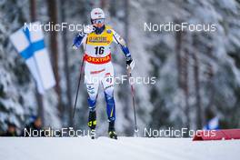 27.11.2021, Ruka, Finland (FIN): Fredrik Andersson (SWE) - FIS world cup cross-country, 15km men, Ruka (FIN). www.nordicfocus.com. © Thibaut/NordicFocus. Every downloaded picture is fee-liable.