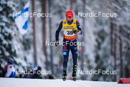 27.11.2021, Ruka, Finland (FIN): Florian Notz (GER) - FIS world cup cross-country, 15km men, Ruka (FIN). www.nordicfocus.com. © Thibaut/NordicFocus. Every downloaded picture is fee-liable.