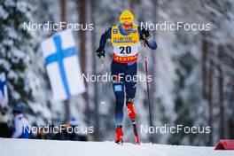 27.11.2021, Ruka, Finland (FIN): Janosch Brugger (GER) - FIS world cup cross-country, 15km men, Ruka (FIN). www.nordicfocus.com. © Thibaut/NordicFocus. Every downloaded picture is fee-liable.