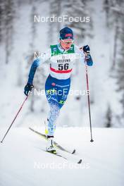 26.11.2021, Ruka, Finland (FIN): Anne Kylloenen (FIN) - FIS world cup cross-country, individual sprint, Ruka (FIN). www.nordicfocus.com. © Modica/NordicFocus. Every downloaded picture is fee-liable.