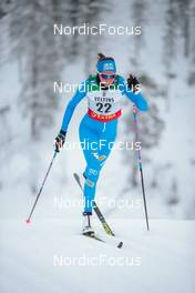 26.11.2021, Ruka, Finland (FIN): Caterina Ganz (ITA) - FIS world cup cross-country, individual sprint, Ruka (FIN). www.nordicfocus.com. © Modica/NordicFocus. Every downloaded picture is fee-liable.