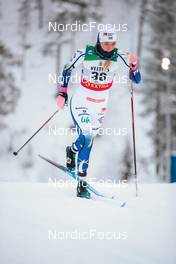 26.11.2021, Ruka, Finland (FIN): Louise Lindstroem (SWE) - FIS world cup cross-country, individual sprint, Ruka (FIN). www.nordicfocus.com. © Modica/NordicFocus. Every downloaded picture is fee-liable.