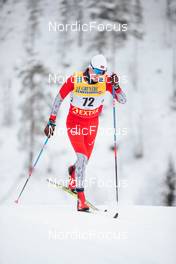26.11.2021, Ruka, Finland (FIN): Indulis Bikse (LAT) - FIS world cup cross-country, individual sprint, Ruka (FIN). www.nordicfocus.com. © Modica/NordicFocus. Every downloaded picture is fee-liable.