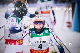 26.11.2021, Ruka, Finland (FIN): Maja Dahlqvist (SWE), Johanna Hagstroem (SWE), (l-r)  - FIS world cup cross-country, individual sprint, Ruka (FIN). www.nordicfocus.com. © Modica/NordicFocus. Every downloaded picture is fee-liable.