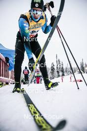 26.11.2021, Ruka, Finland (FIN): Lucas Chanavat (FRA) - FIS world cup cross-country, individual sprint, Ruka (FIN). www.nordicfocus.com. © Modica/NordicFocus. Every downloaded picture is fee-liable.