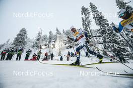 26.11.2021, Ruka, Finland (FIN): Gustaf Berglund (SWE) - FIS world cup cross-country, individual sprint, Ruka (FIN). www.nordicfocus.com. © Modica/NordicFocus. Every downloaded picture is fee-liable.