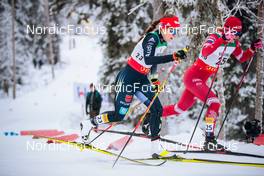 26.11.2021, Ruka, Finland (FIN): Katharina Hennig (GER), Anastasiya Faleeva (RUS), (l-r)  - FIS world cup cross-country, individual sprint, Ruka (FIN). www.nordicfocus.com. © Modica/NordicFocus. Every downloaded picture is fee-liable.