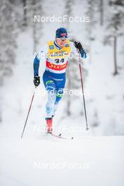 26.11.2021, Ruka, Finland (FIN): Lauri Lepisto (FIN) - FIS world cup cross-country, individual sprint, Ruka (FIN). www.nordicfocus.com. © Modica/NordicFocus. Every downloaded picture is fee-liable.