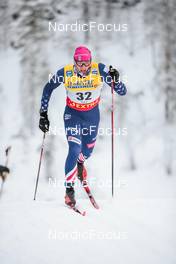 26.11.2021, Ruka, Finland (FIN): Gus Schumacher (USA) - FIS world cup cross-country, individual sprint, Ruka (FIN). www.nordicfocus.com. © Modica/NordicFocus. Every downloaded picture is fee-liable.