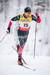26.11.2021, Ruka, Finland (FIN): Olivier Leveille (CAN) - FIS world cup cross-country, individual sprint, Ruka (FIN). www.nordicfocus.com. © Modica/NordicFocus. Every downloaded picture is fee-liable.