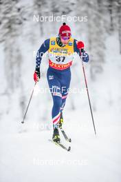 26.11.2021, Ruka, Finland (FIN): Logan Hanneman (USA) - FIS world cup cross-country, individual sprint, Ruka (FIN). www.nordicfocus.com. © Modica/NordicFocus. Every downloaded picture is fee-liable.
