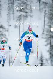 26.11.2021, Ruka, Finland (FIN): Irina Bykova (KAZ) - FIS world cup cross-country, individual sprint, Ruka (FIN). www.nordicfocus.com. © Modica/NordicFocus. Every downloaded picture is fee-liable.
