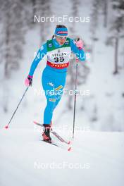 26.11.2021, Ruka, Finland (FIN): Greta Laurent (ITA) - FIS world cup cross-country, individual sprint, Ruka (FIN). www.nordicfocus.com. © Modica/NordicFocus. Every downloaded picture is fee-liable.