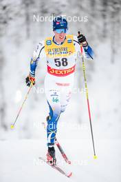 26.11.2021, Ruka, Finland (FIN): Calle Halfvarsson (SWE) - FIS world cup cross-country, individual sprint, Ruka (FIN). www.nordicfocus.com. © Modica/NordicFocus. Every downloaded picture is fee-liable.