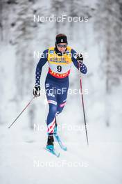26.11.2021, Ruka, Finland (FIN): Kevin Bolger (USA) - FIS world cup cross-country, individual sprint, Ruka (FIN). www.nordicfocus.com. © Modica/NordicFocus. Every downloaded picture is fee-liable.