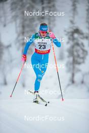 26.11.2021, Ruka, Finland (FIN): Lucia Scardoni (ITA) - FIS world cup cross-country, individual sprint, Ruka (FIN). www.nordicfocus.com. © Modica/NordicFocus. Every downloaded picture is fee-liable.
