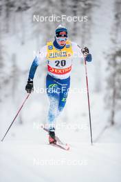 26.11.2021, Ruka, Finland (FIN): Lauri Mannila (FRA) - FIS world cup cross-country, individual sprint, Ruka (FIN). www.nordicfocus.com. © Modica/NordicFocus. Every downloaded picture is fee-liable.