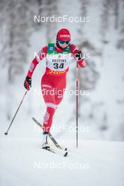 26.11.2021, Ruka, Finland (FIN): Olga Kucheruk (RUS) - FIS world cup cross-country, individual sprint, Ruka (FIN). www.nordicfocus.com. © Modica/NordicFocus. Every downloaded picture is fee-liable.