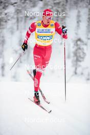 26.11.2021, Ruka, Finland (FIN): Alexander Bolshunov (RUS) - FIS world cup cross-country, individual sprint, Ruka (FIN). www.nordicfocus.com. © Modica/NordicFocus. Every downloaded picture is fee-liable.