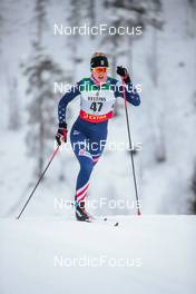 26.11.2021, Ruka, Finland (FIN): Hailey Swirbul (USA) - FIS world cup cross-country, individual sprint, Ruka (FIN). www.nordicfocus.com. © Modica/NordicFocus. Every downloaded picture is fee-liable.