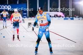 26.11.2021, Ruka, Finland (FIN): Haavard Solaas Taugboel (NOR), Richard Jouve (FRA), (l-r)  - FIS world cup cross-country, individual sprint, Ruka (FIN). www.nordicfocus.com. © Modica/NordicFocus. Every downloaded picture is fee-liable.