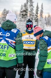 28.11.2021, Ruka, Finland (FIN): Johannes Hoesflot Klaebo (NOR) - FIS world cup cross-country, pursuit men, Ruka (FIN). www.nordicfocus.com. © Modica/NordicFocus. Every downloaded picture is fee-liable.