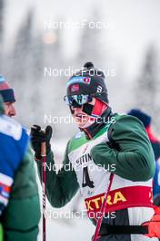 28.11.2021, Ruka, Finland (FIN): Erik Valnes (NOR) - FIS world cup cross-country, pursuit men, Ruka (FIN). www.nordicfocus.com. © Modica/NordicFocus. Every downloaded picture is fee-liable.