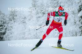 28.11.2021, Ruka, Finland (FIN): Alexey Chervotkin (RUS) - FIS world cup cross-country, pursuit men, Ruka (FIN). www.nordicfocus.com. © Modica/NordicFocus. Every downloaded picture is fee-liable.