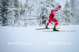 28.11.2021, Ruka, Finland (FIN): Andrey Larkov (RUS) - FIS world cup cross-country, pursuit men, Ruka (FIN). www.nordicfocus.com. © Modica/NordicFocus. Every downloaded picture is fee-liable.