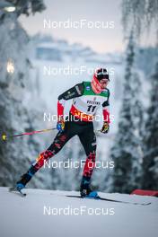 28.11.2021, Ruka, Finland (FIN): Antoine Cyr (CAN) - FIS world cup cross-country, pursuit men, Ruka (FIN). www.nordicfocus.com. © Modica/NordicFocus. Every downloaded picture is fee-liable.