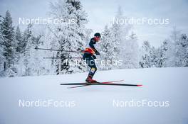 28.11.2021, Ruka, Finland (FIN): Mikayel Mikayelyan (ARM) - FIS world cup cross-country, pursuit men, Ruka (FIN). www.nordicfocus.com. © Modica/NordicFocus. Every downloaded picture is fee-liable.