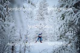 28.11.2021, Ruka, Finland (FIN): Jason Rueesch (SUI) - FIS world cup cross-country, pursuit men, Ruka (FIN). www.nordicfocus.com. © Modica/NordicFocus. Every downloaded picture is fee-liable.