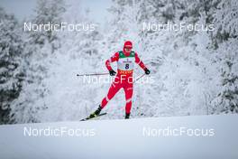 28.11.2021, Ruka, Finland (FIN): Ivan Yakimushkin (RUS) - FIS world cup cross-country, pursuit men, Ruka (FIN). www.nordicfocus.com. © Modica/NordicFocus. Every downloaded picture is fee-liable.