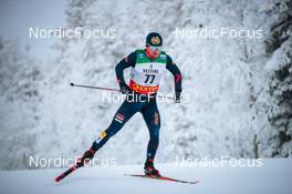 28.11.2021, Ruka, Finland (FIN): Mikayel Mikayelyan (ARM) - FIS world cup cross-country, pursuit men, Ruka (FIN). www.nordicfocus.com. © Modica/NordicFocus. Every downloaded picture is fee-liable.