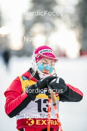 28.11.2021, Ruka, Finland (FIN): Teresa Stadlober (AUT) - FIS world cup cross-country, pursuit women, Ruka (FIN). www.nordicfocus.com. © Modica/NordicFocus. Every downloaded picture is fee-liable.