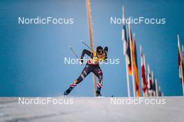 28.11.2021, Ruka, Finland (FIN): Jessie Diggins (USA) - FIS world cup cross-country, pursuit women, Ruka (FIN). www.nordicfocus.com. © Modica/NordicFocus. Every downloaded picture is fee-liable.
