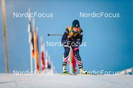 28.11.2021, Ruka, Finland (FIN): Caitlin Patterson (USA) - FIS world cup cross-country, pursuit women, Ruka (FIN). www.nordicfocus.com. © Modica/NordicFocus. Every downloaded picture is fee-liable.