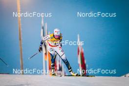 28.11.2021, Ruka, Finland (FIN): Ebba Andersson (SWE) - FIS world cup cross-country, pursuit women, Ruka (FIN). www.nordicfocus.com. © Modica/NordicFocus. Every downloaded picture is fee-liable.